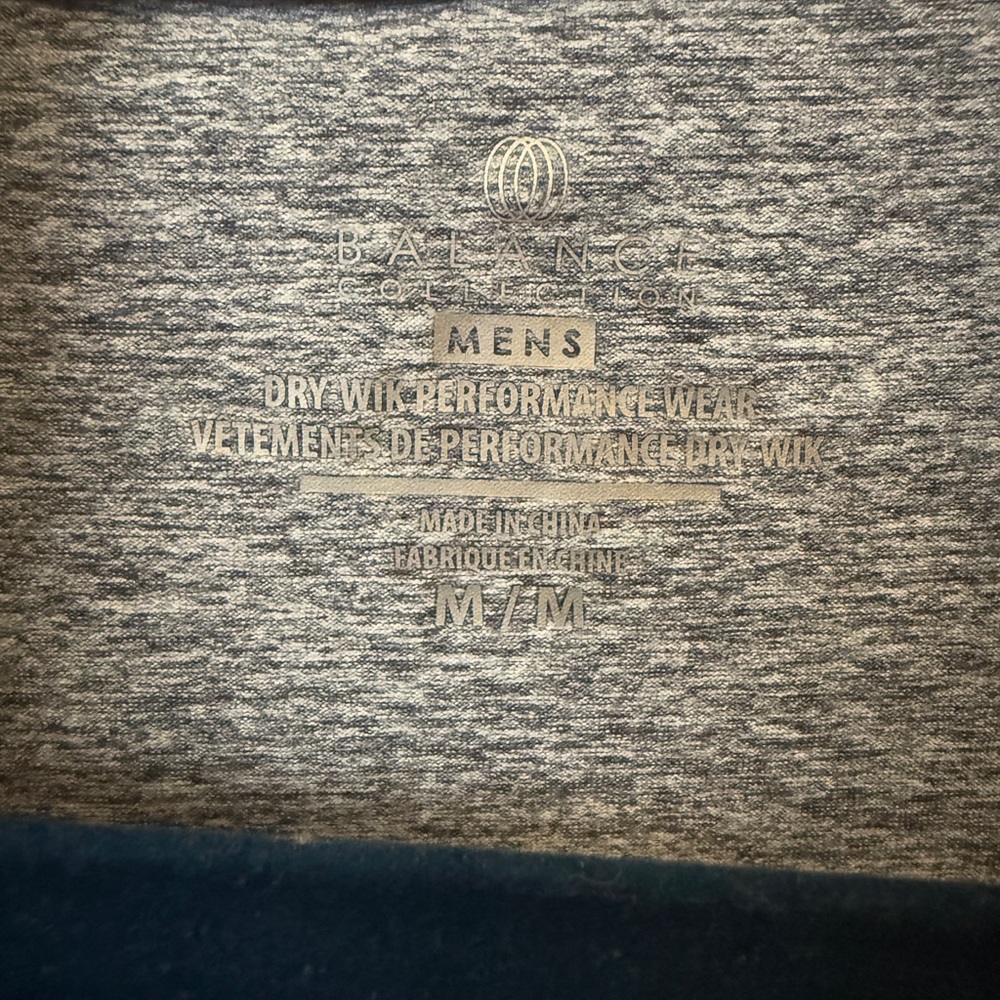 Balance Collection Heather Blue-Gray  Dry Wik Performance Pullover - Picture 3 of 6